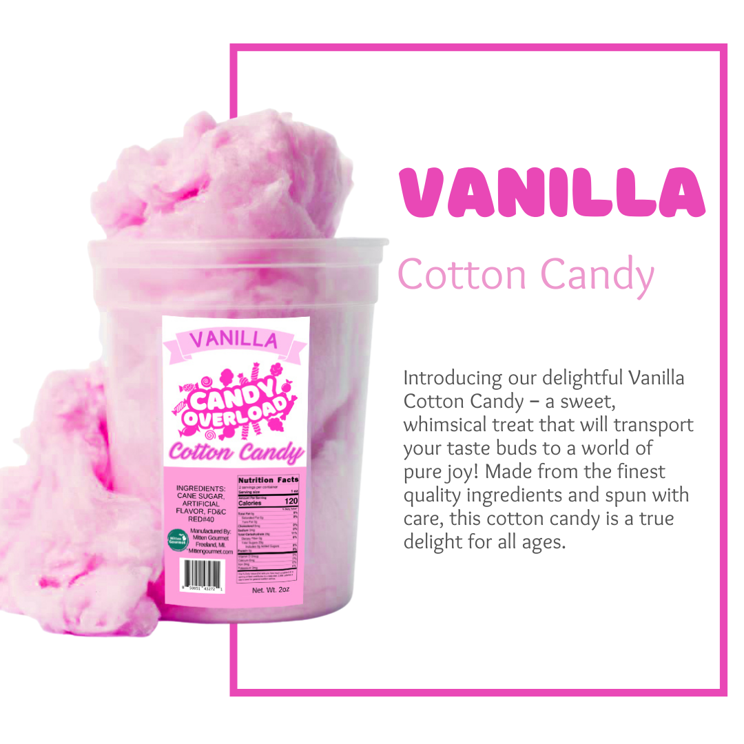 Vanilla, Candy, Cotton Candy, Vanilla Cotton Candy