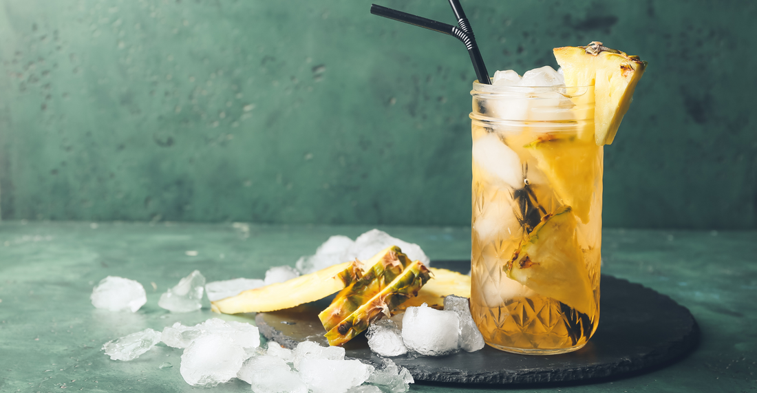 Pineapple, Cocktail, Drink Recipes, Recipe, Mojito, Simple Syrup, Sugar Free, Summer Drinks