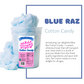 Blue Raz, Candy, Cotton Candy, Blue Raz Cotton Candy
