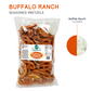 Buffalo Ranch, Buffalo, Ranch, Snack, Seasoned Pretzels, Flavored, Pretzel, Buffalo Ranch Pretzels
