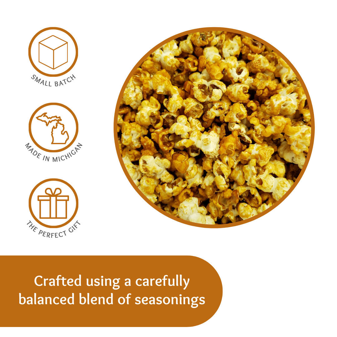 Small Batch Gourmet Candy Caramel, Caramel Candy Popcorn, Candy Popcorn, Caramel Popcorn