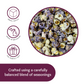 Small Batch Gourmet Candy Grape, Grape Candy Popcorn, Candy Popcorn