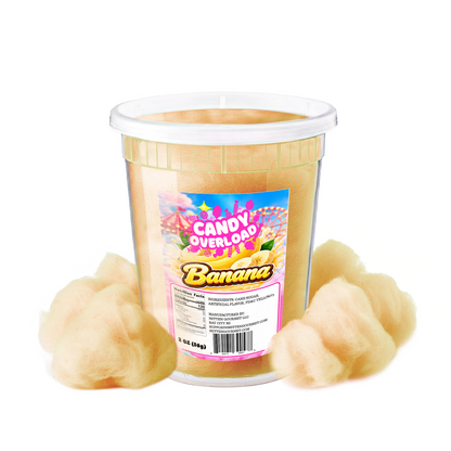 Gourmet Cotton Candy - Banana