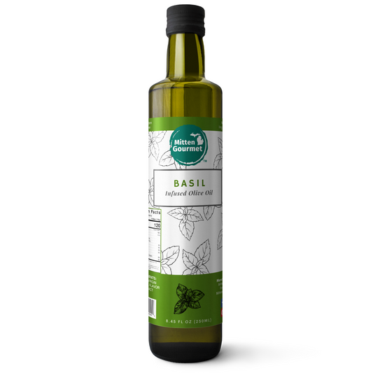 Basil Infused Olive Oil - Case of 6 ($11.99ea)