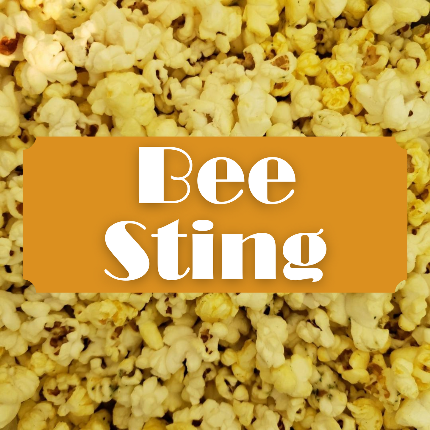 Bee Sting Popcorn Small Bags - Case of 16 (2.39ea)