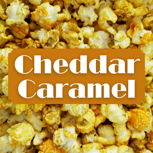 Cheddar Caramel Candy Coated Popcorn - Case of 20 ($2.99ea)