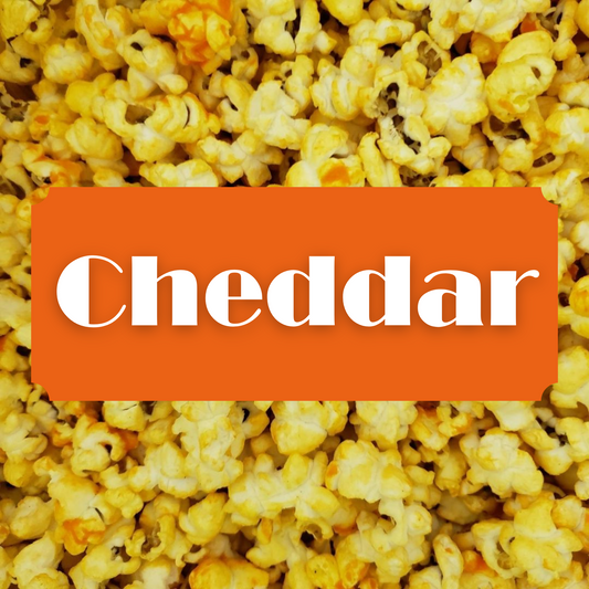 Small Batch Gourmet Cheddar, Snack, Cheddar Popcorn, Seasoned Popcorn, CheddarFlavored, Popcorn