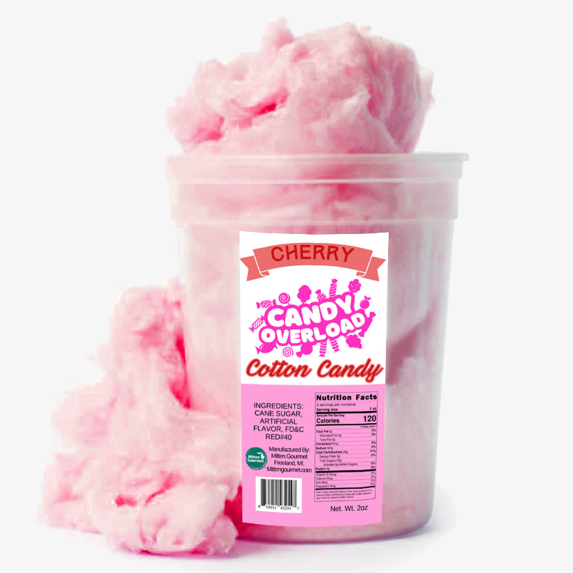 Cherry Cotton Candy - Case of 10 ($4.19ea)