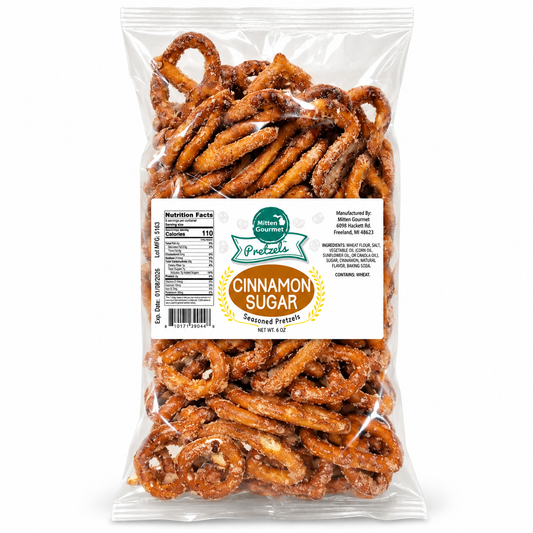 Cinnamon Sugar - Small Batch Gourmet Pretzels