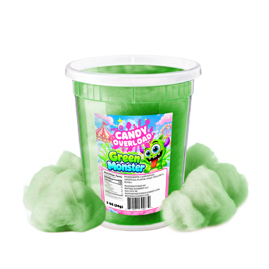 Gourmet Cotton Candy - Green Monster