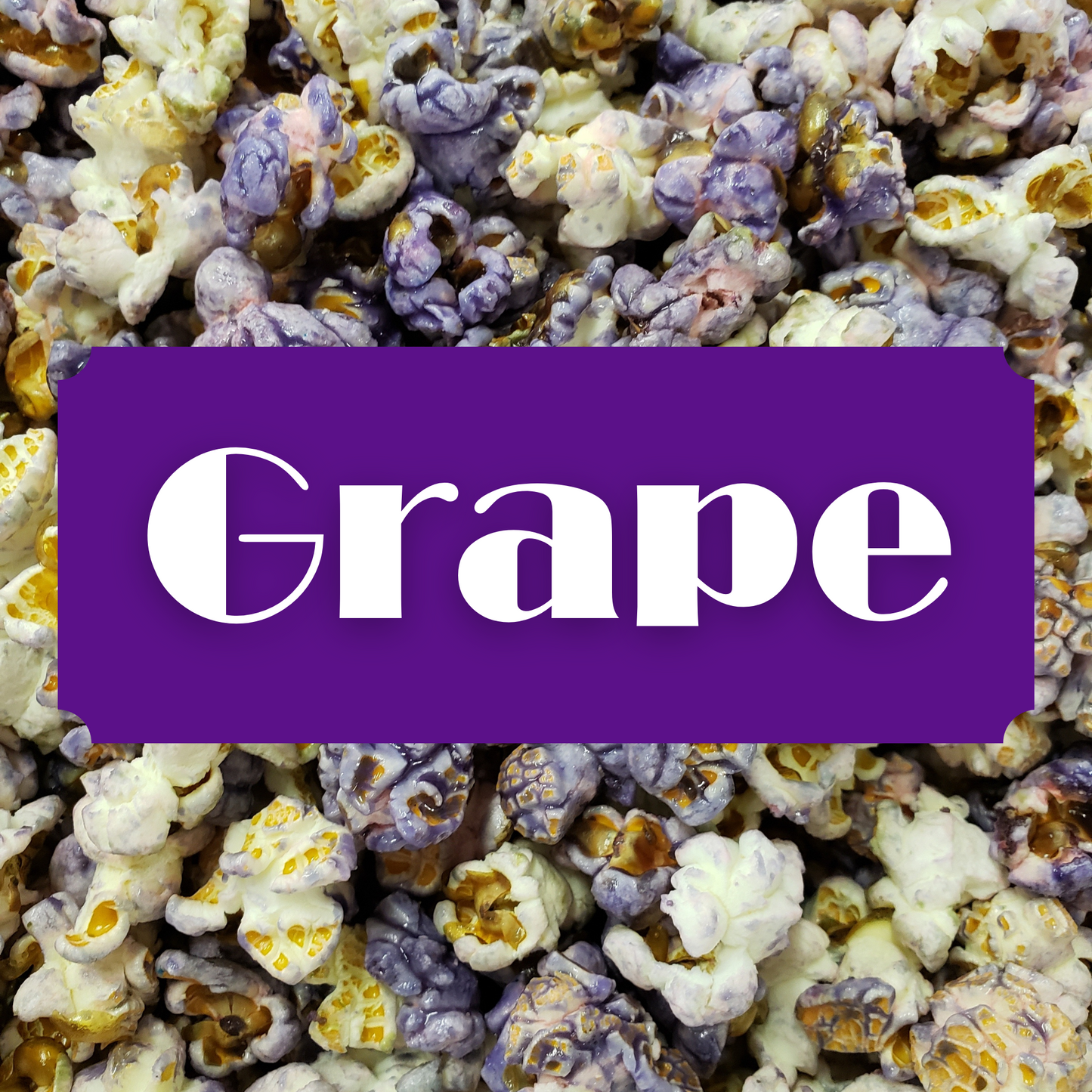 Grape Candy Coated Popcorn - Case of 20 ($2.99ea)