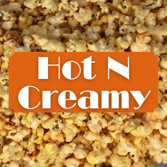 Hot N Creamy Popcorn Large Bags - Case of 8 ($2.99ea)