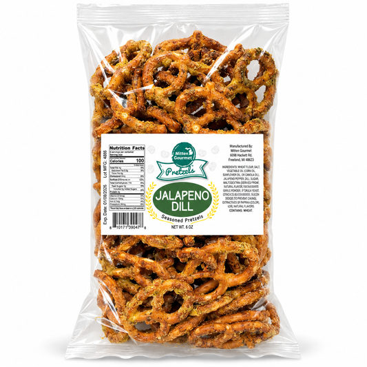 Jalapeno Dill - Small Batch Gourmet Pretzels