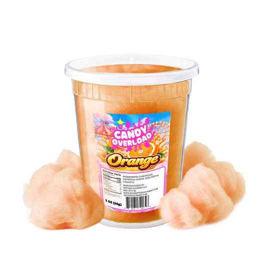 Gourmet Cotton Candy - Orange