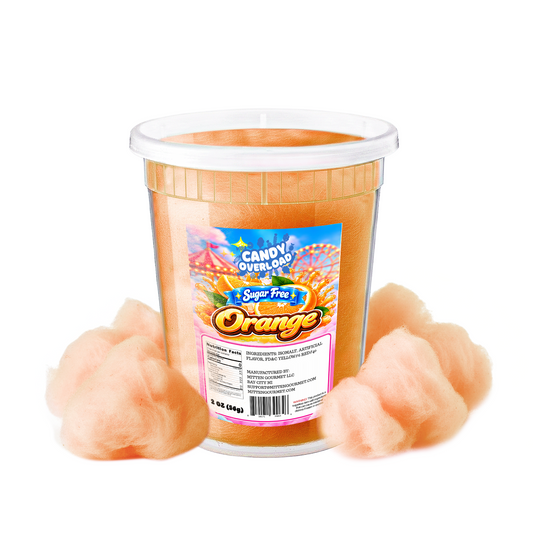 Sugar Free Cotton Candy - Orange