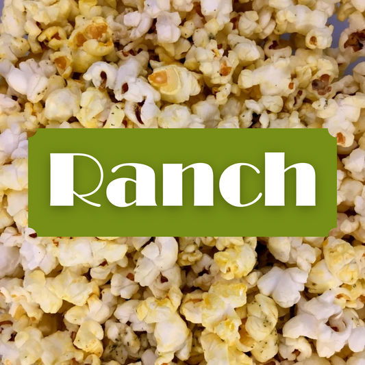 Small Batch Gourmet Ranch, Snack, Ranch Popcorn, Seasoned Popcorn, Ranch Flavored, Popcorn