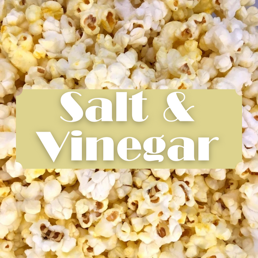 Small Batch Gourmet Salt & Vinegar, Snack, Salt & Vinegar Popcorn, Seasoned Popcorn, Salt & Vinegar Flavored, Popcorn