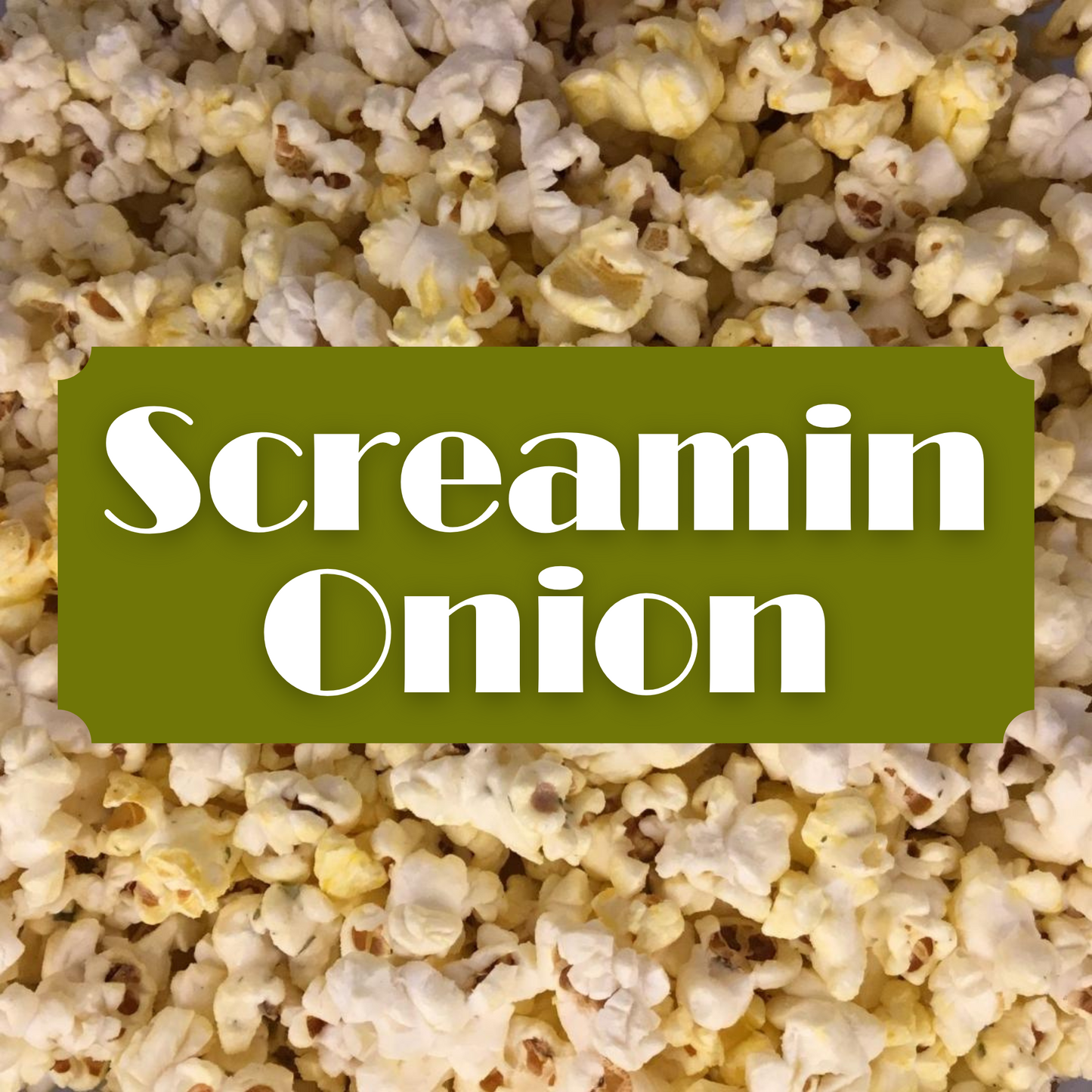 Screamin Onion Popcorn Large Bags - Case of 8 ($2.99ea)