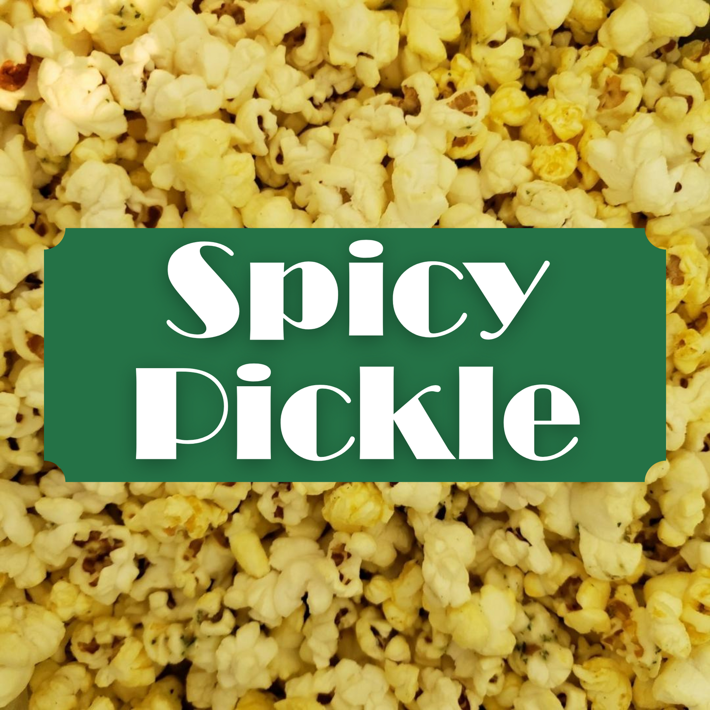 Spicy Pickle Popcorn Large Bags - Case of 8 ($2.99ea)