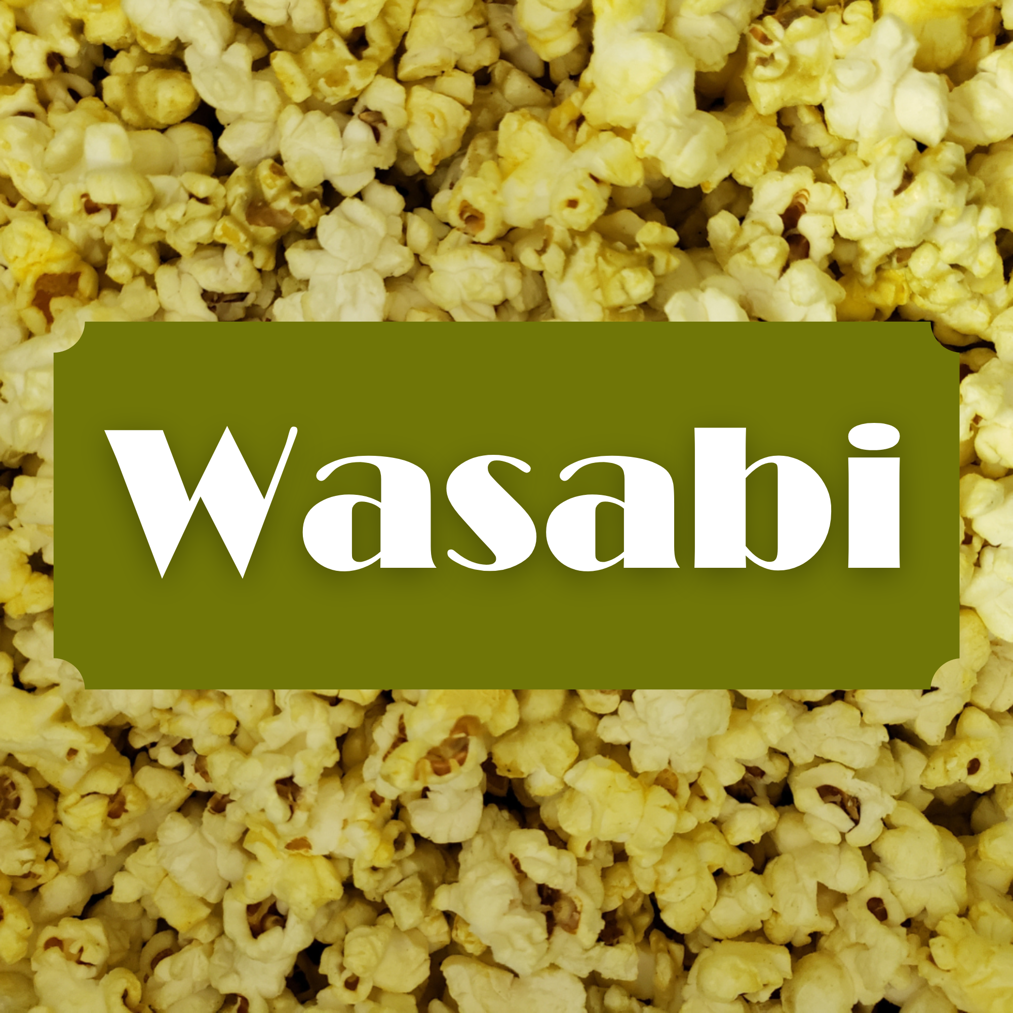 Wasabi Popcorn Small Bags - Case of 16 (2.39ea)
