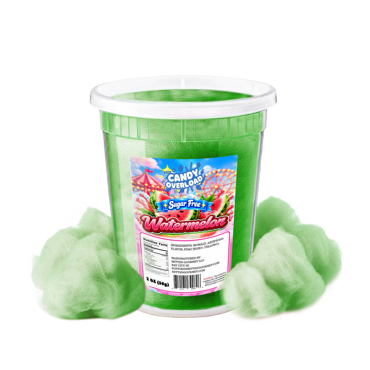 Sugar Free Cotton Candy - Watermelon
